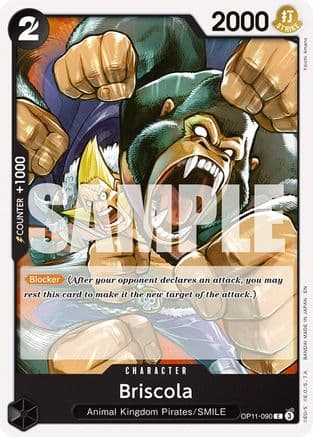Briscola — A Fist of Divine Speed One Piece Card Game card by Yoshi Amamo