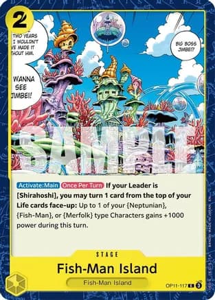 Fish-Man Island — A Fist of Divine Speed
