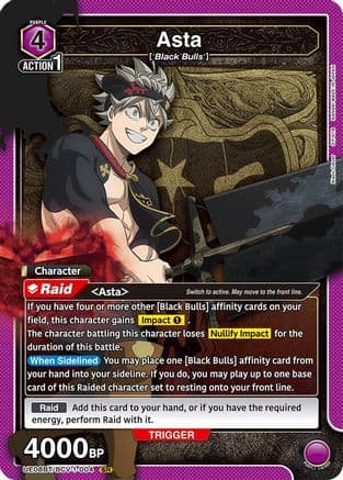 Asta (004) — UE08BT: Black Clover