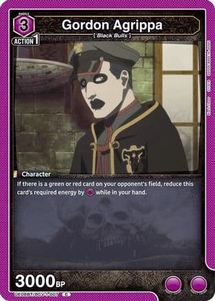 Gordon Agrippa — UE08BT: Black Clover