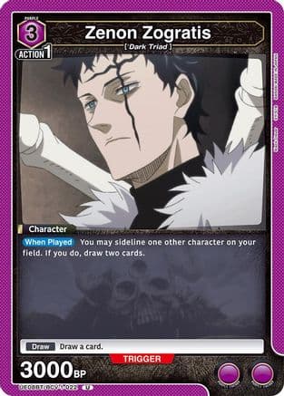 Zenon Zogratis (022) — UE08BT: Black Clover