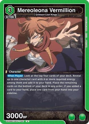 Mereoleona Vermillion (041) — UE08BT: Black Clover