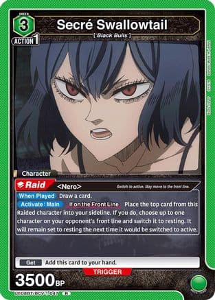 Secre Swallowtail — UE08BT: Black Clover
