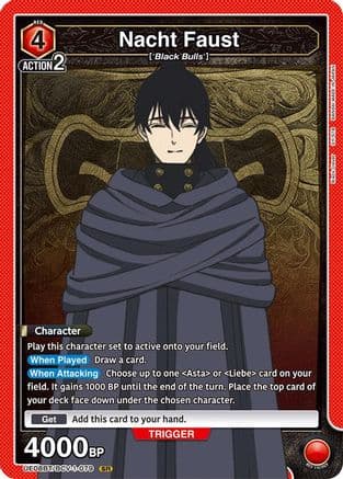 Nacht Faust (079) — UE08BT: Black Clover