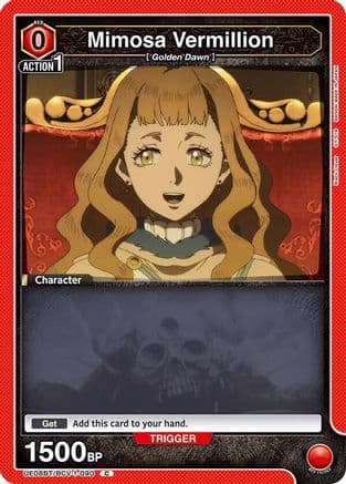 Mimosa Vermillion (090) — UE08BT: Black Clover