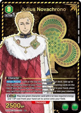Julius Novachrono (035) (R*) — UE08BT: Black Clover