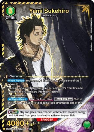 Yami Sukehiro (053) (SR*) — UE08BT: Black Clover