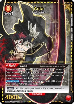 Asta (075) (SR*) — UE08BT: Black Clover