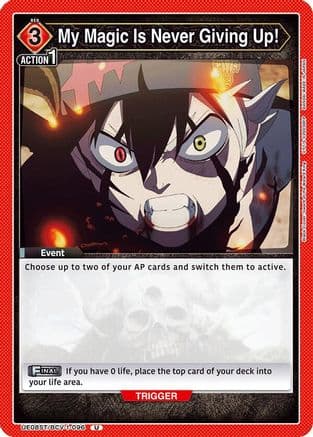 My Magic Is Never Giving Up! — UE08ST: Black Clover Starter Deck