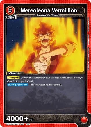 Mereoleona Vermillion — UE08ST: Black Clover Starter Deck