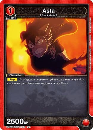 Asta (102) — UE08ST: Black Clover Starter Deck