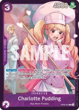 Charlotte Pudding (Store Treasure Cup 2025) — One Piece Promotion Cards