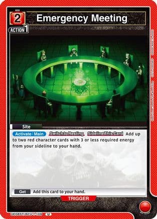 Emergency Meeting — UE08ST: Black Clover Starter Deck