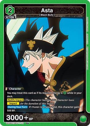 Asta (112) (R*) — Union Arena card