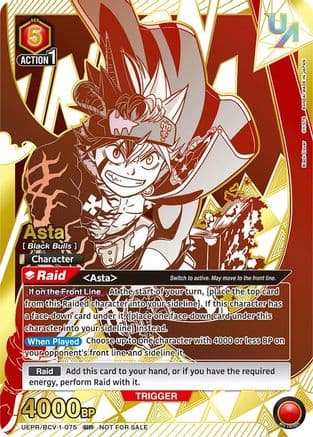 Asta (075) — Union Arena Promotion Cards