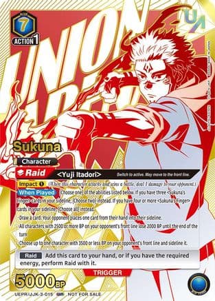 Sukuna — Union Arena Promotion Cards