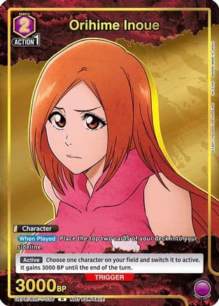 Orihime Inoue (Gold) — Union Arena Promotion Cards