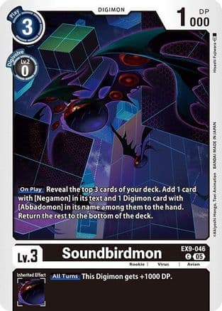 Soundbirdmon — Versus Monsters