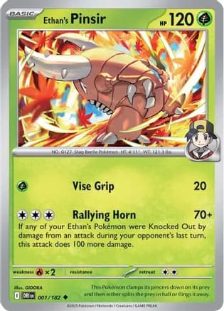 Ethan's Pinsir — SV10: Destined Rivals