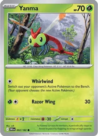 Yanma - 002/182 — SV10: Destined Rivals