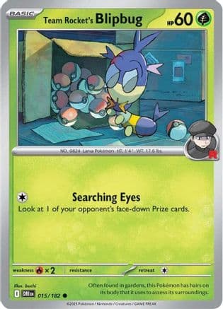 Team Rocket's Blipbug — SV10: Destined Rivals Pokémon TCG card by Uta