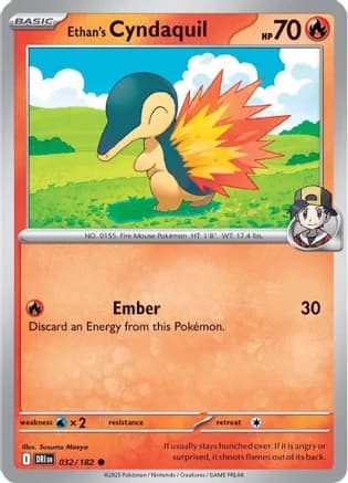 Ethan's Cyndaquil — SV10: Destined Rivals