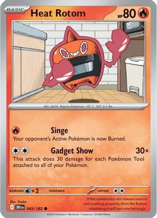 Heat Rotom — SV10: Destined Rivals