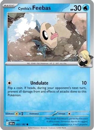 Cynthia's Feebas — SV10: Destined Rivals