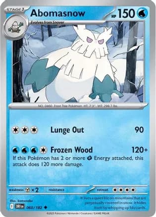 Abomasnow — SV10: Destined Rivals