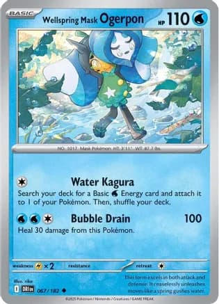Wellspring Mask Ogerpon — SV10: Destined Rivals