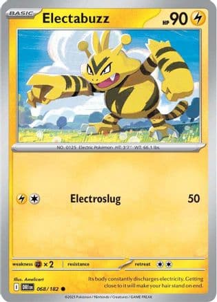 Electabuzz — SV10: Destined Rivals Pokémon TCG card by Anesaki