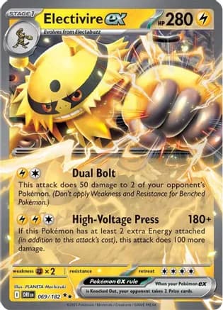 Electivire ex - 069/182 — SV10: Destined Rivals