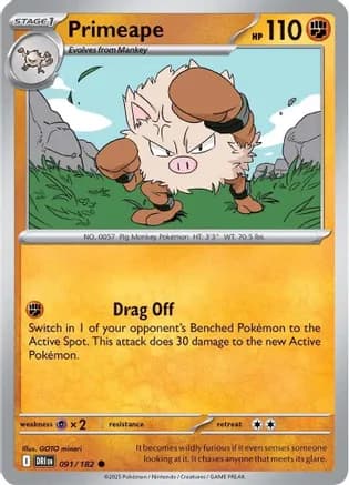 Primeape — SV10: Destined Rivals