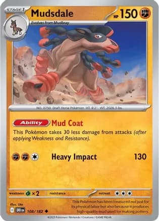 Mudsdale — SV10: Destined Rivals