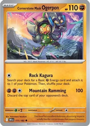 Cornerstone Mask Ogerpon — SV10: Destined Rivals
