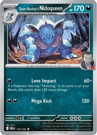 Team Rocket's Nidoqueen — SV10: Destined Rivals