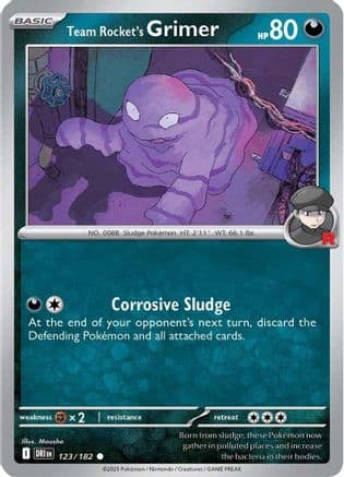 Team Rocket's Grimer — SV10: Destined Rivals Pokémon TCG card by Anesaki