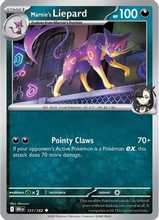 Marnie's Liepard — SV10: Destined Rivals