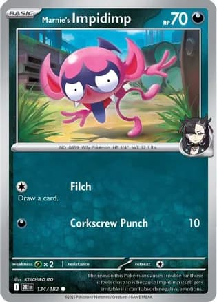 Marnie's Impidimp — SV10: Destined Rivals