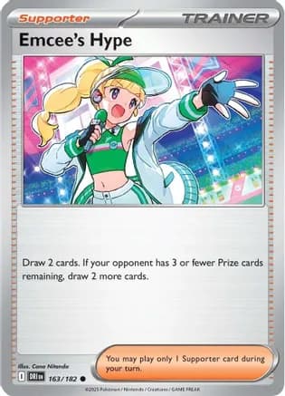 Emcee's Hype - 163/182 — SV10: Destined Rivals