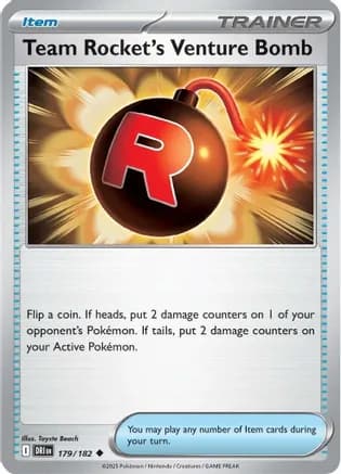 Team Rocket's Venture Bomb — SV10: Destined Rivals