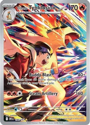 Ethan's Typhlosion - 190/182 — SV10: Destined Rivals