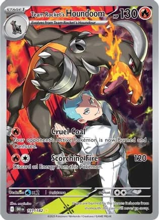 Team Rocket's Houndoom - 191/182 — SV10: Destined Rivals