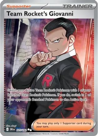 Team Rocket's Giovanni - 225/182 — SV10: Destined Rivals