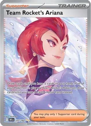 Team Rocket's Ariana - 237/182 — SV10: Destined Rivals