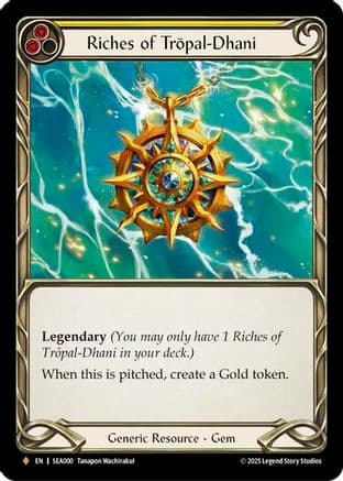 Riches of Tropal-Dhani — High Seas