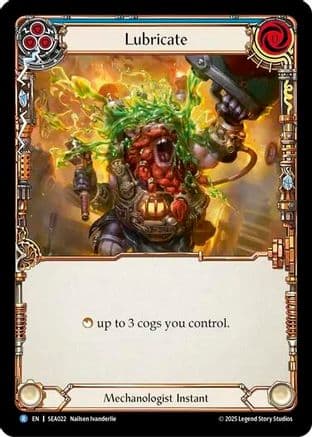 Lubricate — High Seas Flesh and Blood card by Nailsen Ivanderlie