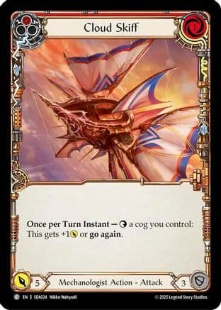 Cloud Skiff (Red) — High Seas