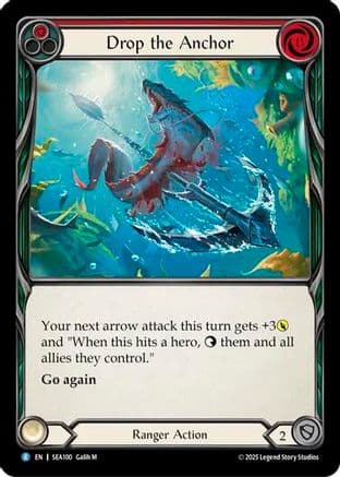 Drop the Anchor — High Seas Flesh and Blood card by Golith M