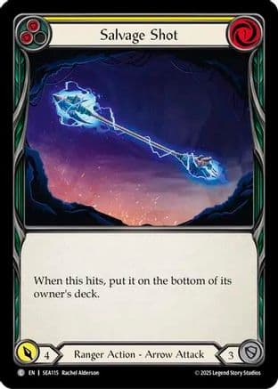 Salvage Shot (Yellow) — High Seas Flesh and Blood card by Rachel Maduro